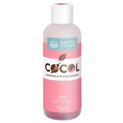 Colorante liposoluble para chocolate rosa 75 g - Sin gluten - Squires Kitchen