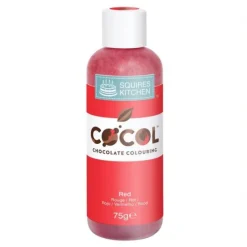 Colorante liposoluble para chocolate rojo 75 g - Sin gluten - Squires Kitchen