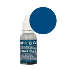 Colorante líquido azul marino 14 ml - Sin gluten - Sugarflair