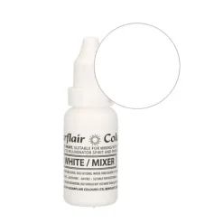 Colorante líquido blanco 14 ml - Sin gluten - Sugarflair