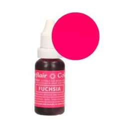Colorante líquido fucsia 14 ml - Sin gluten - Sugarflair