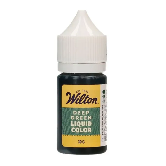 Colorante líquido Liquid Color verde intenso 30 g - Wilton