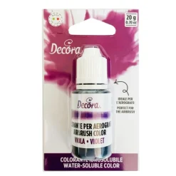 Colorante líquido para aerógrafo violeta 20 g - Decora