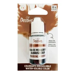 Colorante líquido para aerógrafo marrón 20 g - Decora