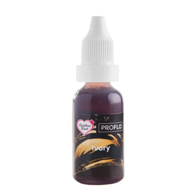Colorante líquido y para aerógrafo ProFlo marfil 19 g - Rainbow Dust