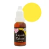 Colorante líquido y para aerógrafo Liquid Colour amarillo 19 gr - Rainbow Dust