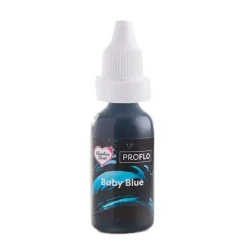 Colorante líquido y para aerógrafo ProFlo azul bebé 19 gr - Rainbow Dust