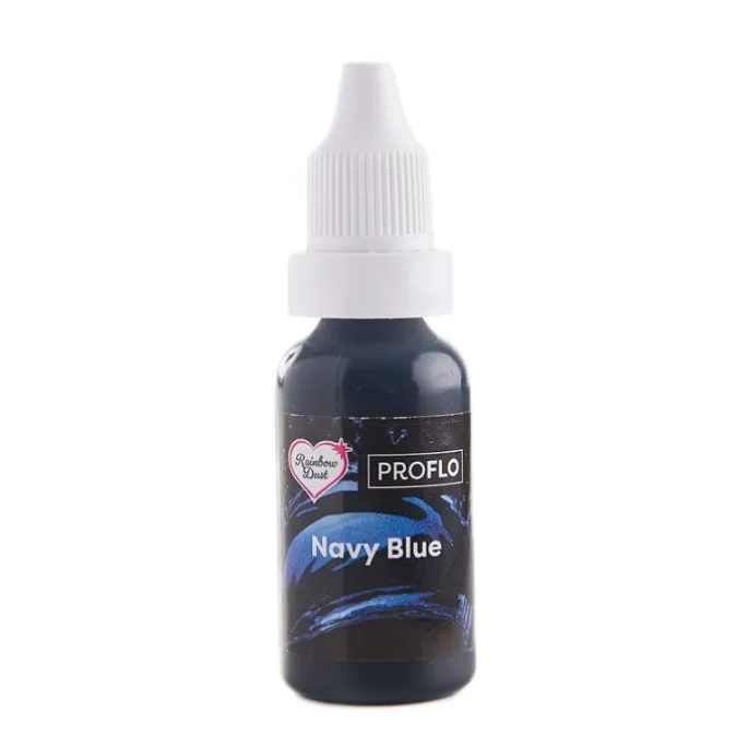 Colorante líquido y para aerógrafo ProFlo azul marino 19 gr - Rainbow Dust