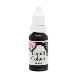 Colorante líquido y para aerógrafo Liquid Colour negro 19 g - Rainbow Dust