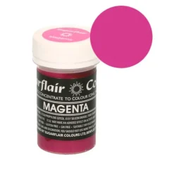 Colorante magenta pastel 25 g - Sin gluten - Sugarflair