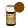 Colorante marrón oscuro 25 g - Sin gluten - Sugarflair