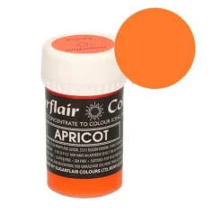 Colorante naranja albaricoque pastel 25 g - Sin gluten - Sugarflair