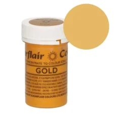 Colorante oro 25 g - Sin gluten - Sugarflair