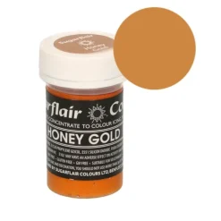 Colorante oro miel pastel 25 g - Sin gluten - Sugarflair