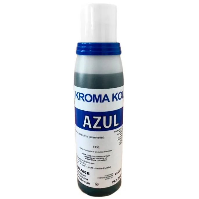 Colorante para aerógrafo azul 118 ml - Sin gluten - Kopykake