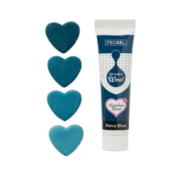 Colorante ProGel azul marino 25 g - Rainbow Dust