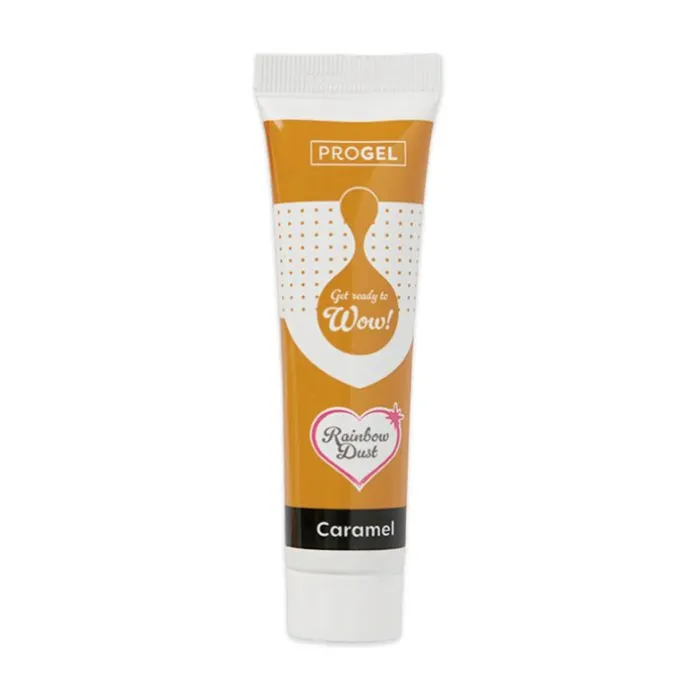 Colorante ProGel marrón caramelo 25 g - Rainbow Dust