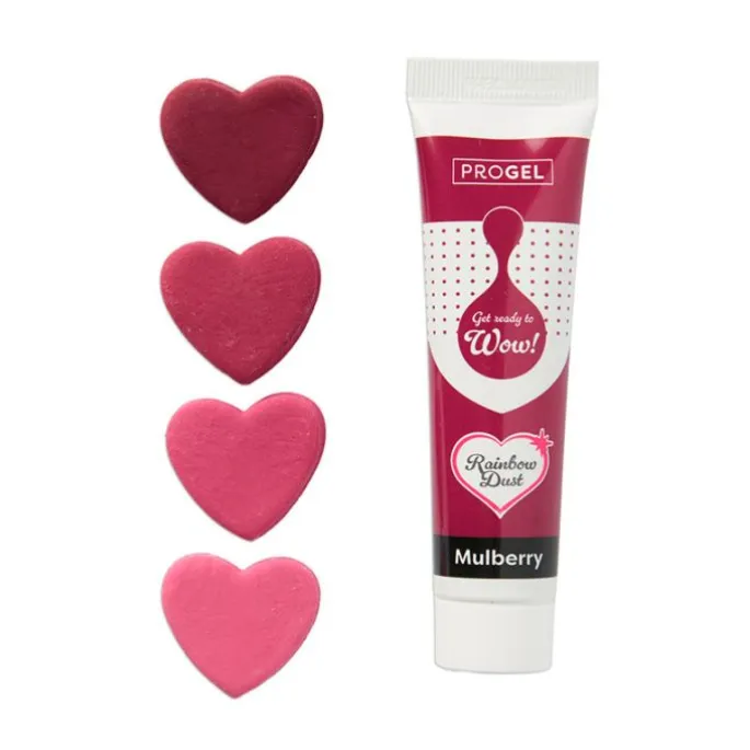 Colorante ProGel mora / rojo vino 25 g - Rainbow Dust