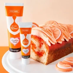 Colorante ProGel naranja 100 g - Rainbow Dust