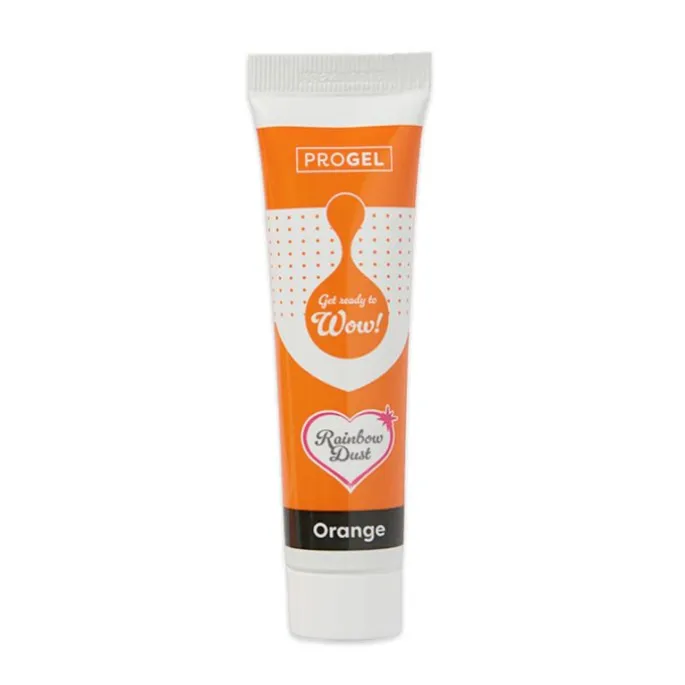 Colorante ProGel naranja 25 g - Rainbow Dust