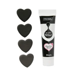 Colorante ProGel negro 25 g - Rainbow Dust