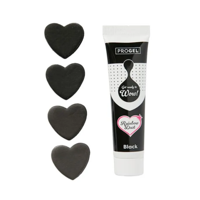 Colorante ProGel negro 25 g - Rainbow Dust
