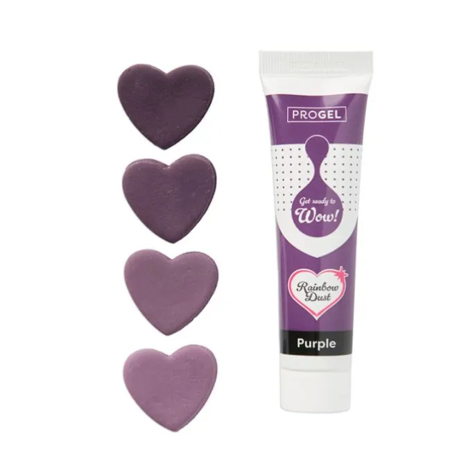 Colorante ProGel púrpura 25 g - Rainbow Dust