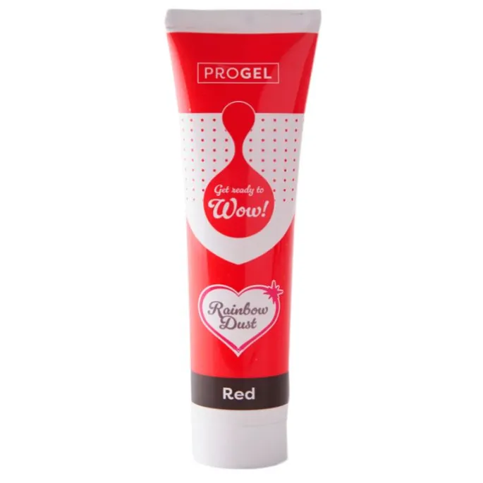 Colorante ProGel rojo 100 g - Rainbow Dust