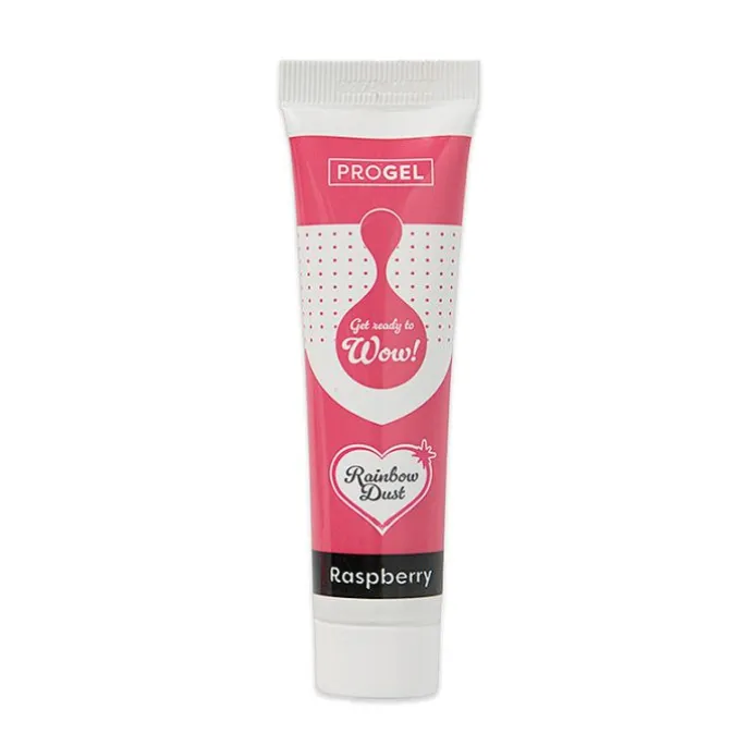 Colorante ProGel rosa frambuesa 25 g - Rainbow Dust