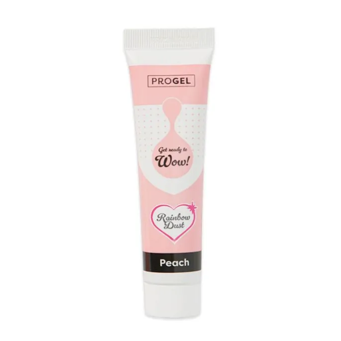 Colorante ProGel rosa melocotón 25 g - Rainbow Dust