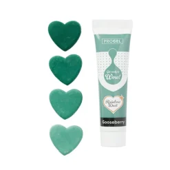 Colorante ProGel verde grosella 25 g - Rainbow Dust