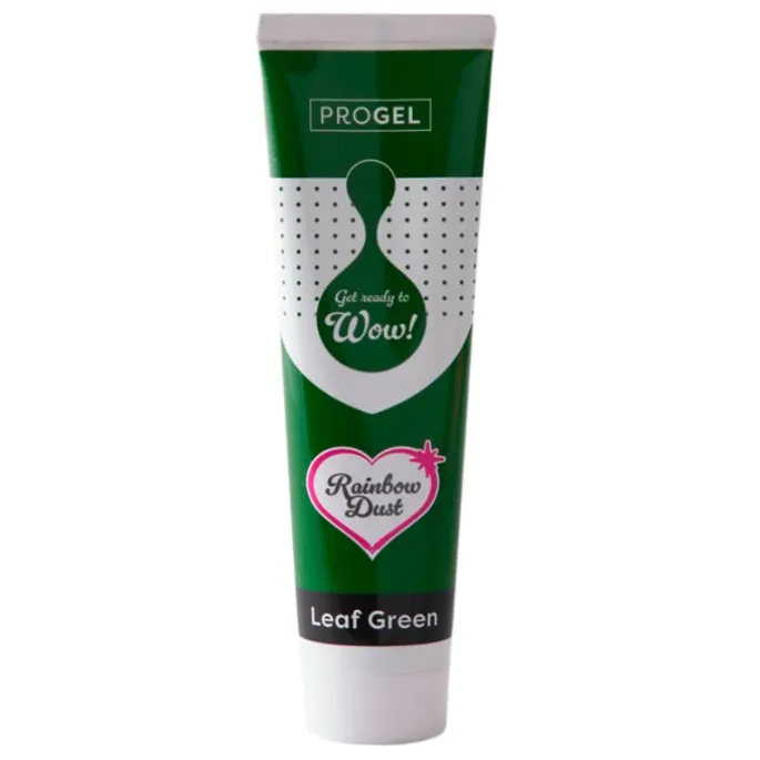 Colorante ProGel verde hoja 100 g - Rainbow Dust