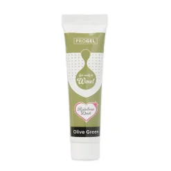 Colorante ProGel verde oliva 25 g - Rainbow Dust