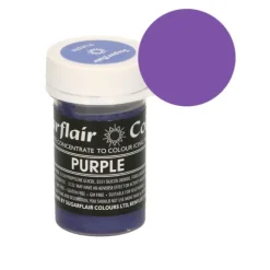 Colorante púrpura pastel 25 g - Sin gluten - Sugarflair