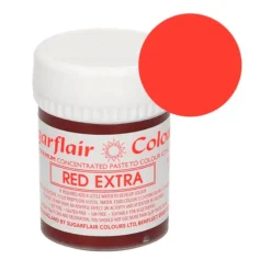 Colorante rojo EXTRA 42 g - Sin gluten - Sugarflair