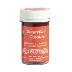 Colorante rojo flor 25 g - Sin gluten - Sugarflair