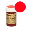 Colorante rojo Navidad 25 g - Sin gluten - Sugarflair
