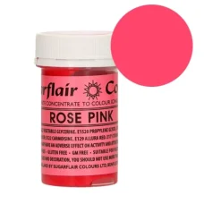 Colorante rosa pink 25 g - Sin gluten - Sugarflair