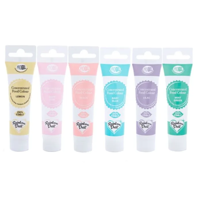 Colorantes ProGel pastel 25 g (6) - Rainbow Dust