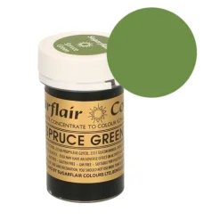 Colorante verde abeto 25 g - Sin gluten - Sugarflair