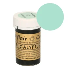 Colorante verde eucalipto 25 g - Sin gluten - Sugarflair