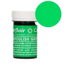 Colorante verde ghoulish 25 g - Sin gluten - Sugarflair