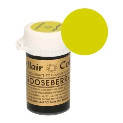 Colorante verde grosella 25 g - Sin gluten - Sugarflair