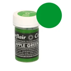 Colorante verde manzana pastel 25 g - Sin gluten - Sugarflair