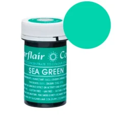 Colorante verde mar 25 g - Sin gluten - Sugarflair