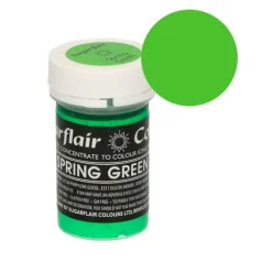 Colorante verde primavera pastel 25 g - Sin gluten - Sugarflair