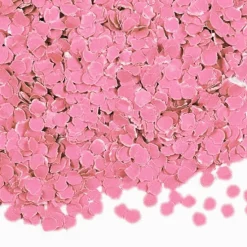 Confeti de papel rosa bebé 100 g - Folat