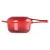 Conjunto multifunción cacerola y sartén Cereza - Hierro fundido - Le Creuset