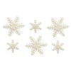 Copos de nieve blancos (9) - Sin gluten - Decora