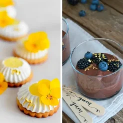 Copos de oro comestible - Decora